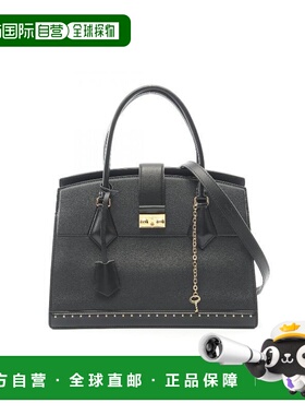 日本直邮中古LV路易威登女包A级95新Marly MMMarly MM牛皮手提包