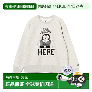 1h可退 日本直邮TACOMA FUJI RECORDS 男装 全棉宽松半袖连帽卫衣