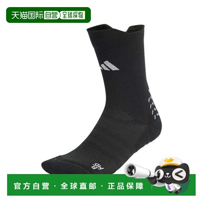 日本直邮FOOTBALL GRIP PRINT CREW SOCKS 袜子 黑白