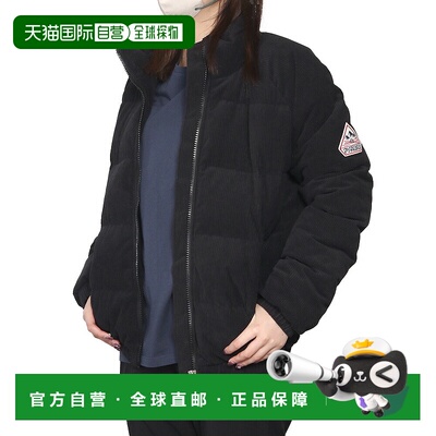 日本直邮PYRENEX VINTAGE MYTHIC 3 VELVET 灯芯绒女士羽绒服（黑