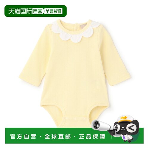 日本直邮Petit Main 扇贝领连体衣