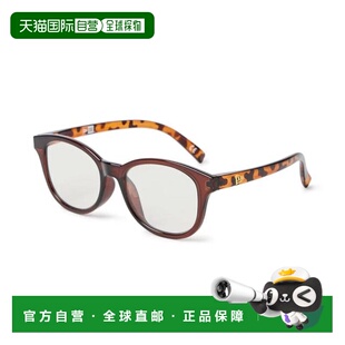 日本直邮NEW ERA 波士顿方形镜片太阳镜 14474852 棕色镜框