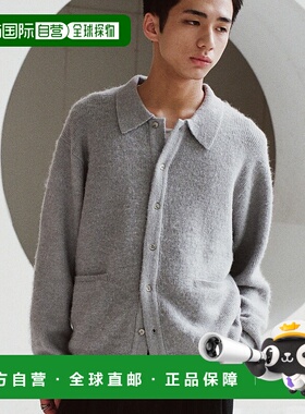 1h可退 日本直邮WYM LIDNM 男女同款 莫代尔混纺针织衬衫开衫 双