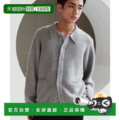 1h可退 日本直邮WYM LIDNM 男女同款 莫代尔混纺针织衬衫开衫 双