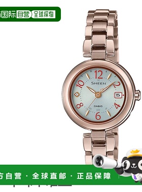 日本直邮卡西欧 SHEEN Tough 太阳能电波手表 女士 SHW-7100TCG-7
