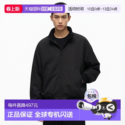 1h可退 日本直邮ROSSO MEN男装NOUVELLE中绵立领夹克 半拉链双口