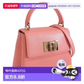 女士包袋 1927 2WAY 手提包 日本直邮FURLA 粉色 单肩包 皮革 MIN