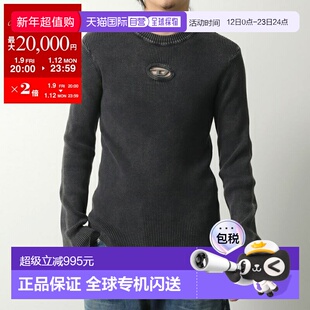 日本直邮DIESEL K-DARIN-D A17512 0AKBQ 男士套头毛衣带金属铭牌