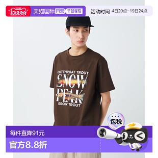 日本直邮Famous Trout 速干半袖T恤干