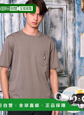 日本直邮DRESSTERIOR BACK BREEZE TECH 兔子口袋T恤 DR1233EM034