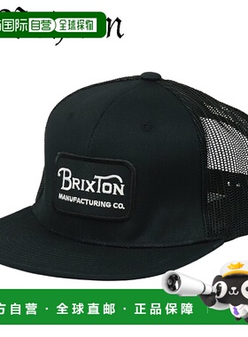 日本直邮BRIXTON 男士 GRADE MESH CAP Snapback 溜冰帽带滑板品