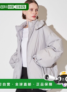 1h可退 日本直邮ELENDEEK 女装 宽松羽绒外套 可拆卸连帽设计  51