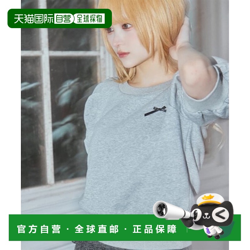 1h可退 日本直邮FickleBebe女士棉质拼接袖羊羔绒上衣 LD21X05FB