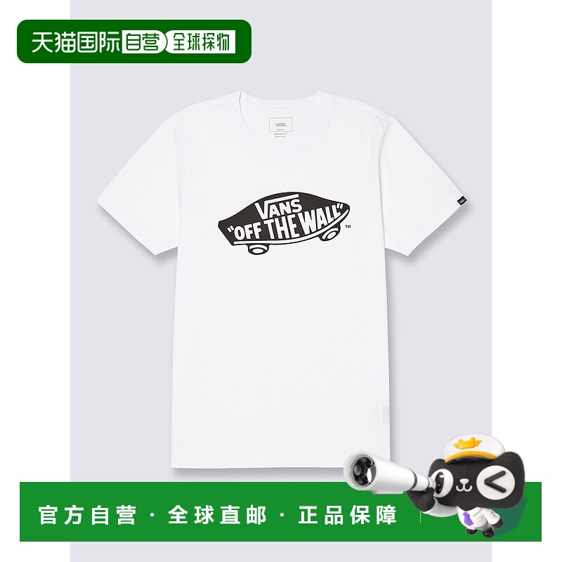 日本直邮【日本直邮】VANS范斯男女同款T恤VN0A4MM7WHT