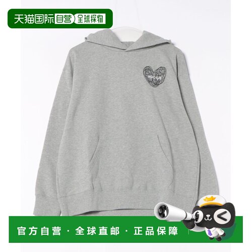 日本直邮ZUCCa 女装 心形LOGO卫衣 ZU05JN435 【付后1h可退】