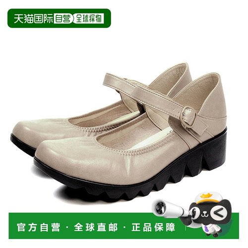 日本直邮 FIRST CONTACT女士高跟鞋 绑带 坡跟鞋底 鞋跟6CM 39056