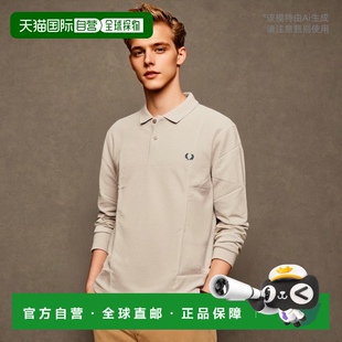 男士 长袖 Polo衫 1h可退 标志性图案 PERRY M6006 环 日本直邮FRED
