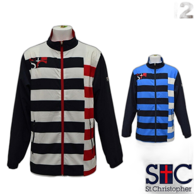 日本直邮St. Christopher 网球羽毛球服 男 单 边风夹克 男 STC A