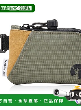 【日本直邮】Captain Stag 户外 2WAY 钱包 颈包 CAPTAIN 绿色