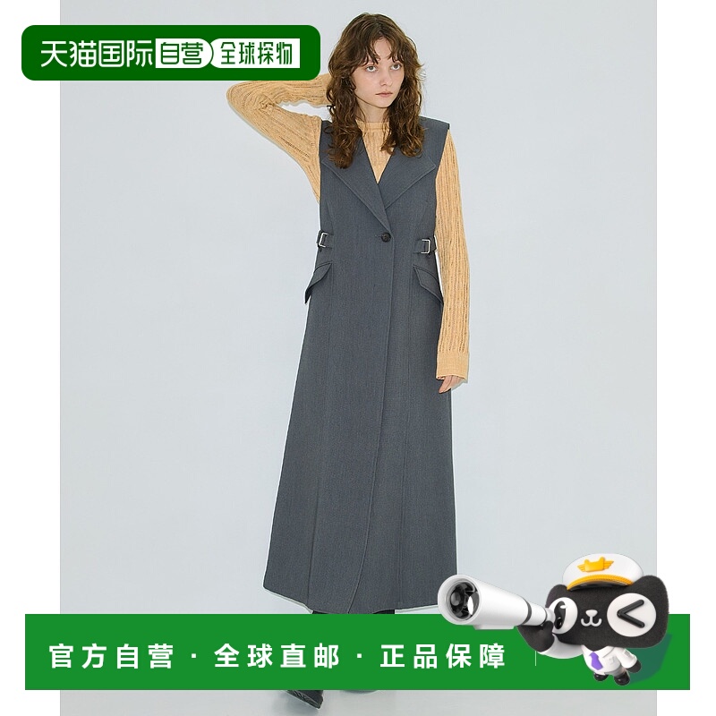 1h可退 日本直邮PUBLIC TOKYO 女士双穿式腰带背心连衣裙 1652100