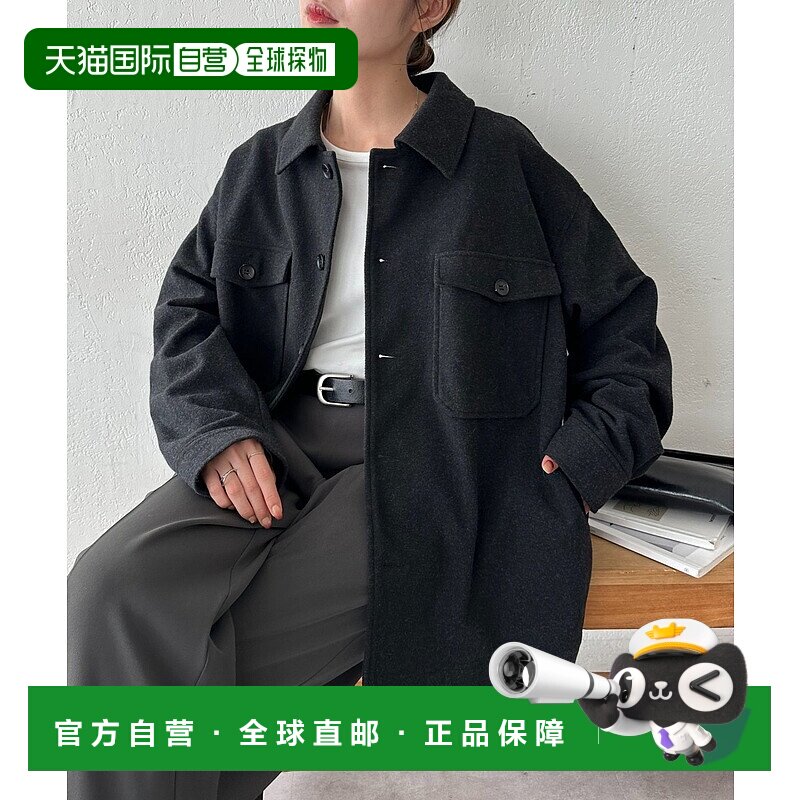 1h可退 日本直邮Discoat 男装 CPO衬衫外套宽松设计 DPZ2052304A0