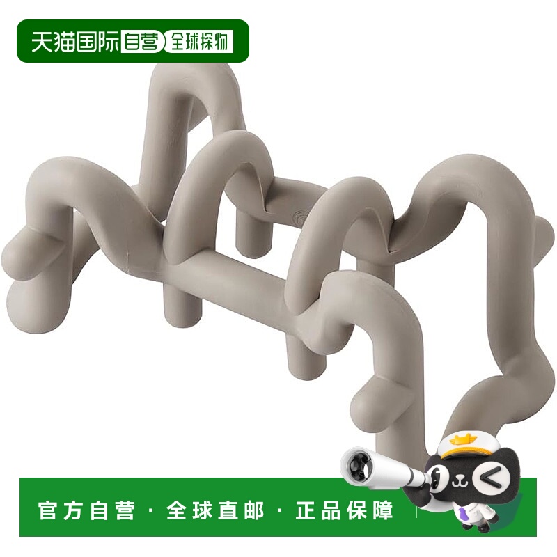 【日本直邮】宜丽客 颈部肌肉舒缓指压按摩器 灰色 HCK-SMNGY