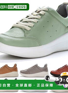 日本直邮Moonstar 女士 SPORTH SP2001 真皮运动鞋系带鞋低帮 Moo