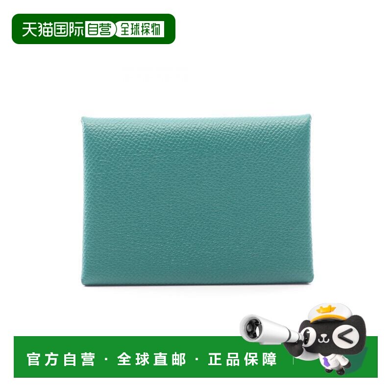 1h可退 日本直邮中古Hermes爱马仕女A级95新coin purse零钱包牛皮