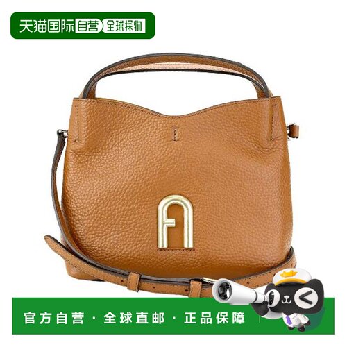 日本直邮FURLA 手提包 编号WB00780 颜色咖啡色