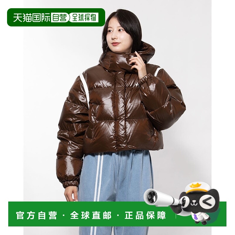 日本直邮NERDY 可拆卸袖光泽羽绒服 [NE8621EW00569]
