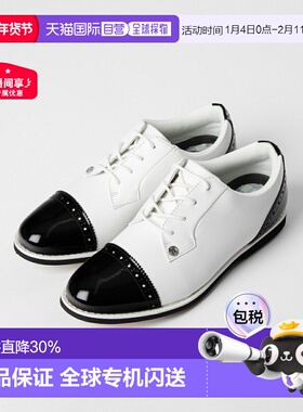 日本直邮G/FORE G4LC20EF04 尖头鞋Gallivanter 女士高尔夫鞋系带