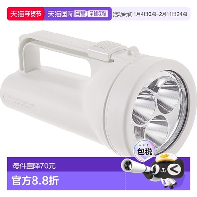 【日本直邮】松下 LED手电 強力灯 付干电池EVOLTA BF-BS02K-W