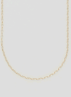 1h可退 日本直邮NOJESS 女士K10金链项链 全长38cm 轻盈舒适 多样