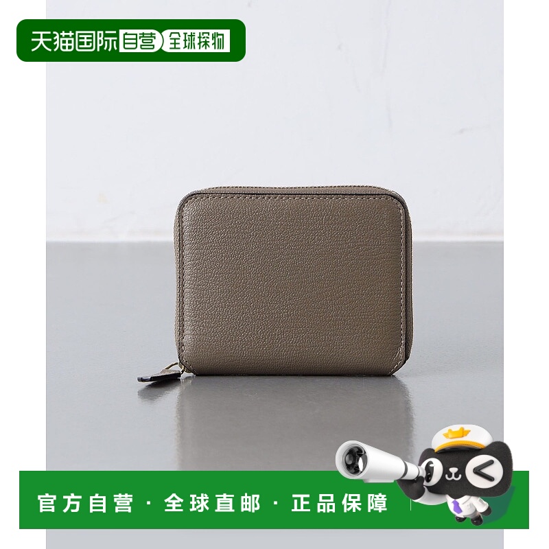 1h可退 日本直邮L'arcobaleno 男士山羊皮拉链迷你钱包 134649929