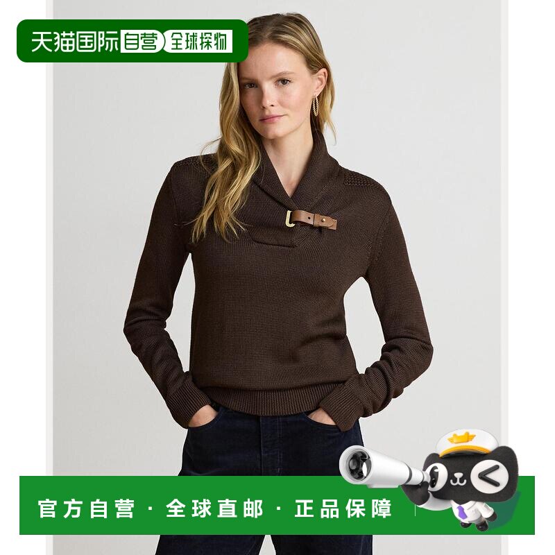 日本直邮LAUREN RALPH LAUREN 女装 棉混纺羊绒感【付后1h可退】