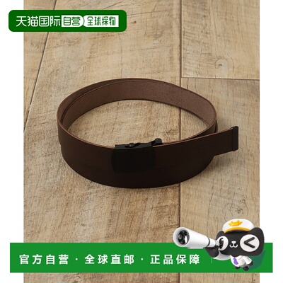 1h可退 日本直邮UNIVERSAL OVERALL 男女同款牛皮细款腰带  UV004