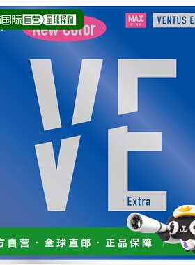 日本直邮VICTAS乒乓球套胶VENTUS EXTRA粉背软张力套胶200030-700