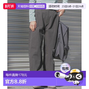 日本直邮FORK&SPOON 新款 女装 春季 DF261302040 宽松直筒裤 1h可退