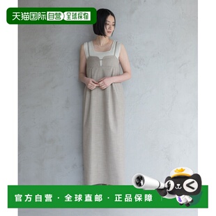 1h可退 日本直邮A part by 女士 茧型吊带连衣裙 修身显高 纵长剪