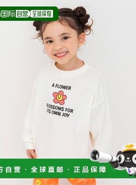 1h可退 日本直邮BREEZE儿童宽松像素艺术长袖T恤 半高领设计 J106