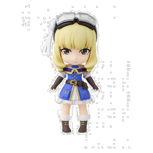 【日本直邮】Figuarts mini  荒野的寿飞行队 艾玛 90毫米 人偶