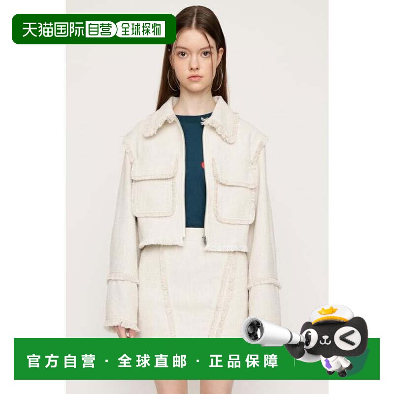 日本直邮JW 短裙 米白 IVOY3 - 实物图