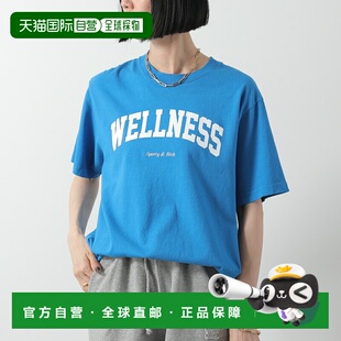 日本直邮SPORTY & RICH 女士 Wellness Ivy 短袖 T 恤 (SB1TS311)