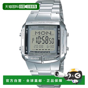 手表 Casio卡西欧 男式 多功能表银色DB 1AJH 360 日本直邮