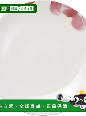 【日本直邮】鸣海 盘子 玫瑰色（散寿司）红色 16cm  日本制52064