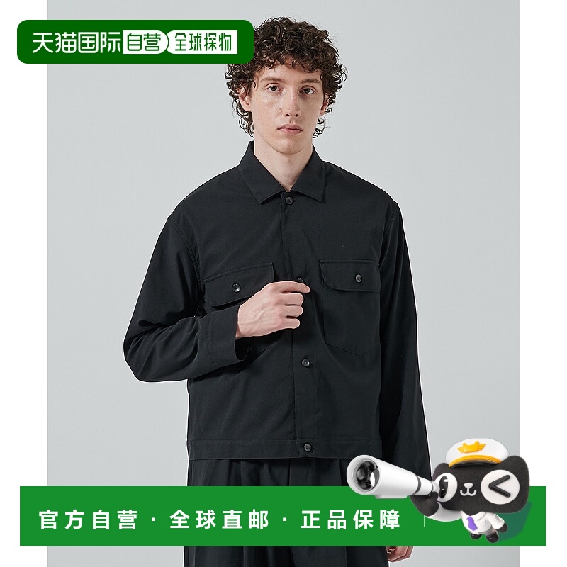 1h可退 日本直邮markaware 男士回收聚酯短款口袋衬衫夹克 115250