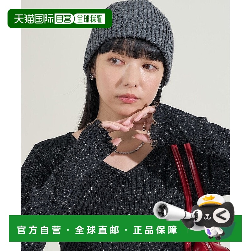 日本直邮FREAK'S STORE Washable Lame V领针织衫 25AW 针织衫