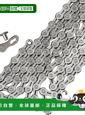 【日本直邮】GORIX 自行车链条 GXPEED 9速 中空 链条 116节 银色
