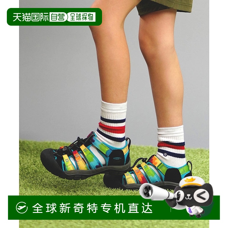 日潮跑腿Keen科恩 NEWPORT H2 儿童溯溪凉鞋 Rainbow 20.0cm