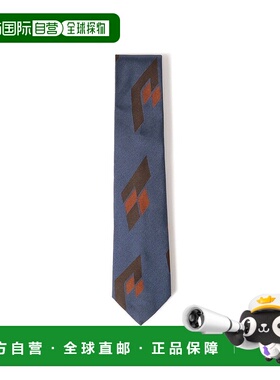 1h可退 日本直邮FRANCO BASSI 男士 真丝 菱格纹 领带 2155333138